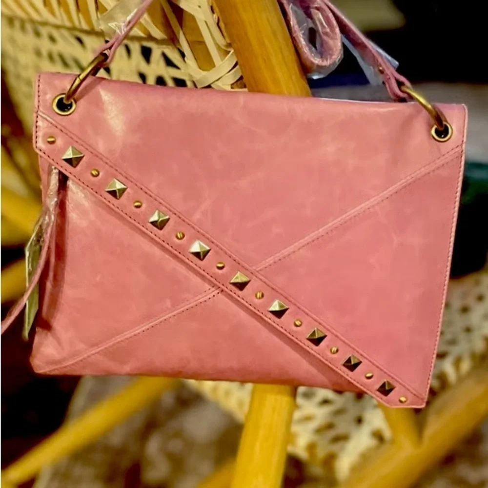 HOBO Lilac sander Studded Shoulder Bag